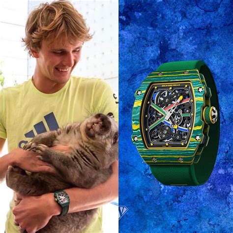 richard mille alexander zverev|richard mille wayde van niekerk.